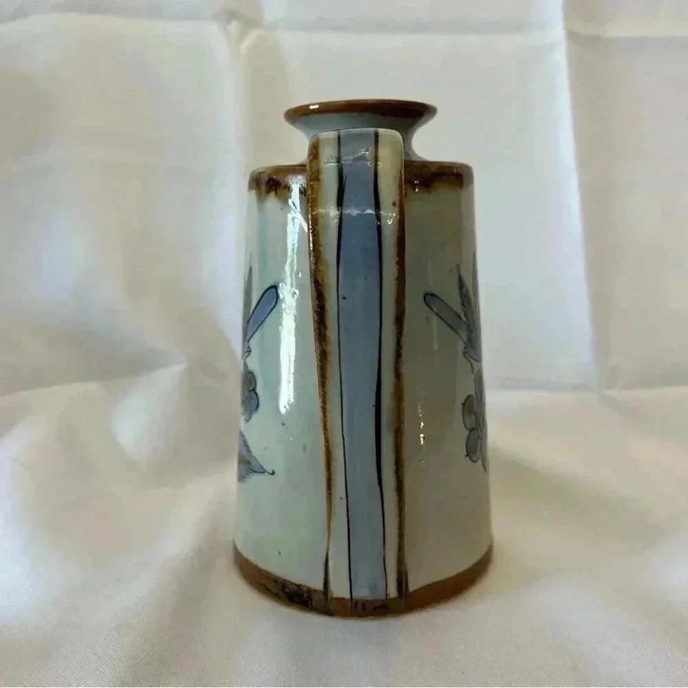 El Palomar Blue Bird Glazed Ceramic Tea/Coffee Pot - Picture 4 of 9